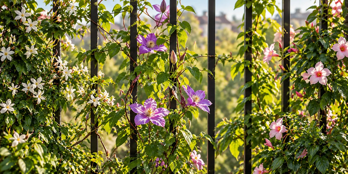 Klimplanten voor op balkon