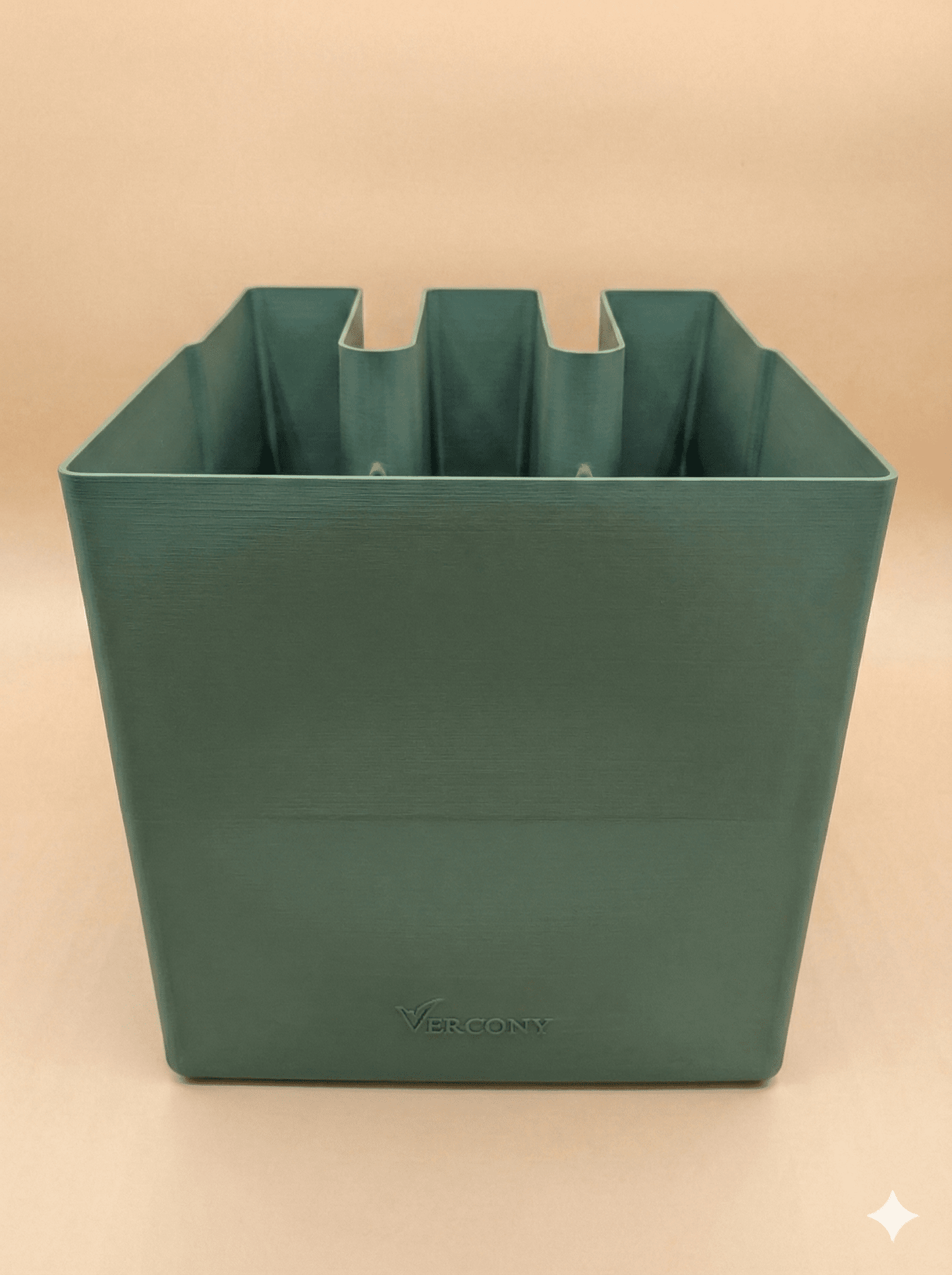 Vercony GreenUp Balkon Plantenbak - Olijfgroen - voor een groen balkon Vercony