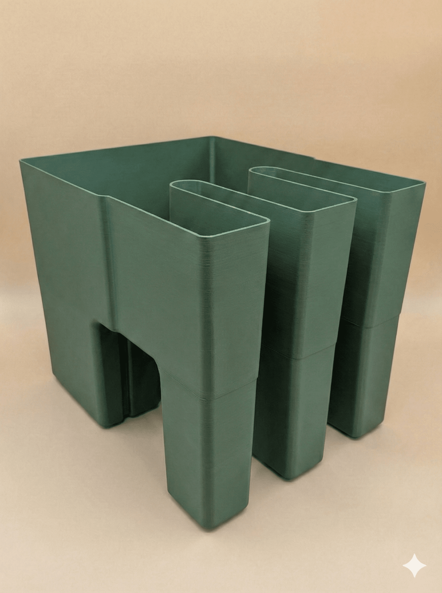 Vercony GreenUp Balkon Plantenbak - Olijfgroen - voor een groen balkon Vercony