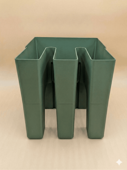 Vercony GreenUp Balkon Plantenbak - Olijfgroen - voor een groen balkon Vercony