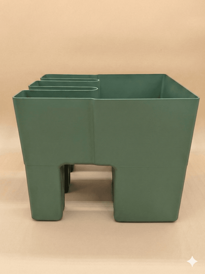 Vercony GreenUp Balkon Plantenbak - Olijfgroen - voor een groen balkon Vercony