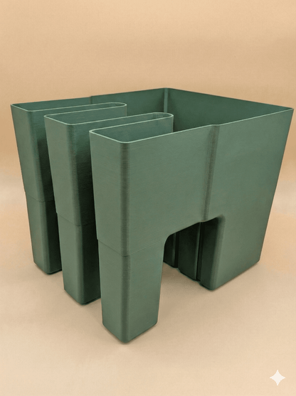 Vercony GreenUp Balkon Plantenbak - Olijfgroen - voor een groen balkon Vercony