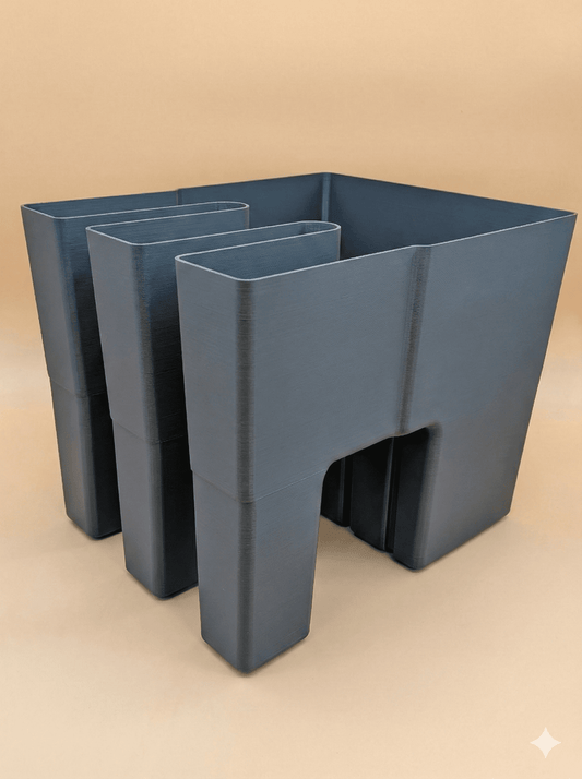 Vercony GreenUp Balkon Plantenbak - Antraciet - balkon plantenbak voor een groen balkon