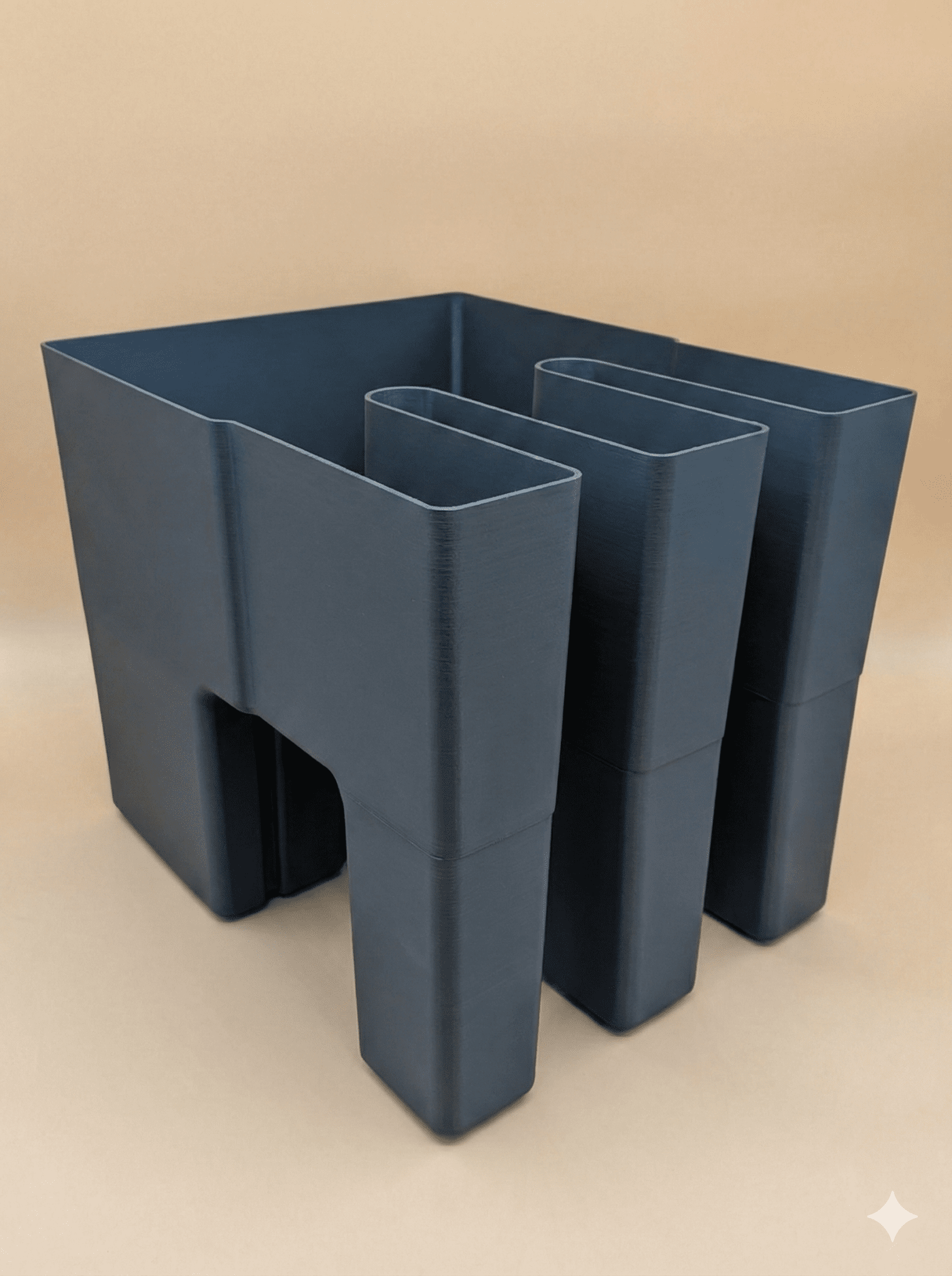 Vercony GreenUp Balkon Plantenbak - Antraciet - balkon plantenbak voor een groen balkon