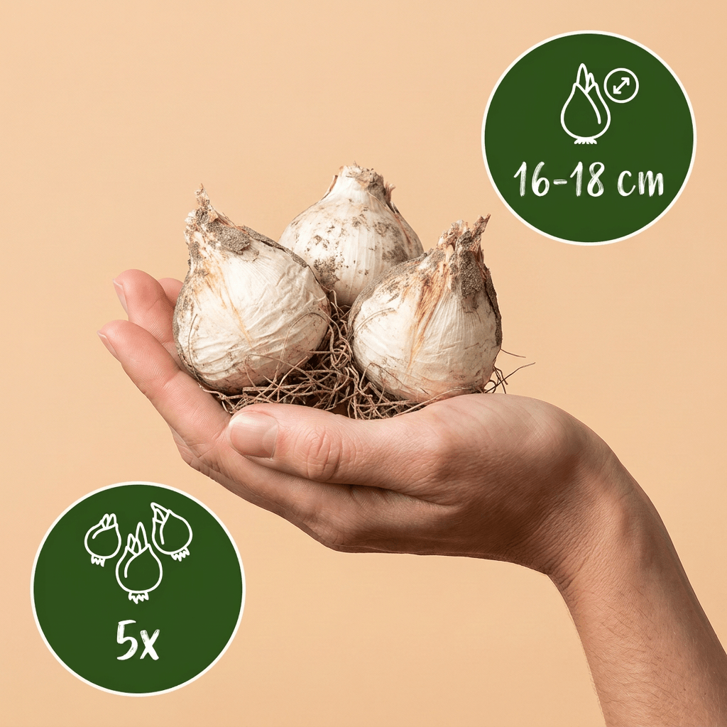 Allium bloembollen voor balkon (5 stuks) - Imposant &amp; bijvriendelijk - planter for a green balcony Vercony