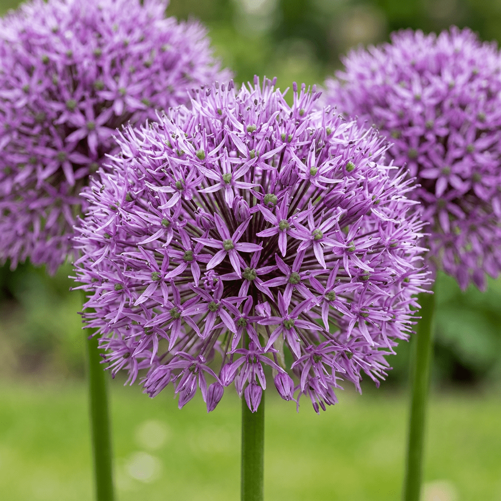 Allium bloembollen voor balkon (5 stuks) - Imposant &amp; bijvriendelijk - planter for a green balcony Vercony