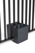 GreenUp Balcony Planter - Anthracite