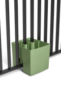 GreenUp Balcony Planter - Olive Green