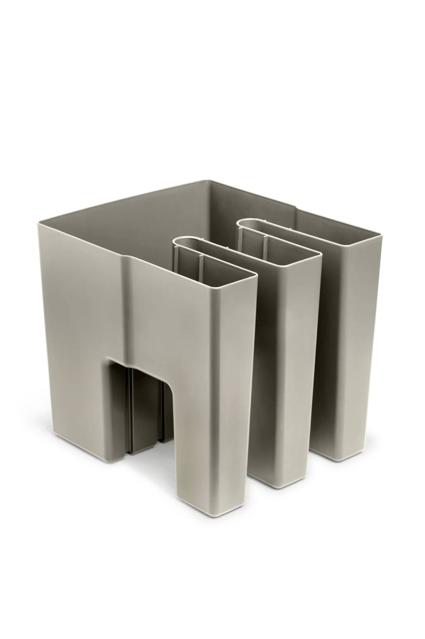 GreenUp Balkon Plantenbak - Zijdegrijs - plantenbak voor een groen balkon Vercony