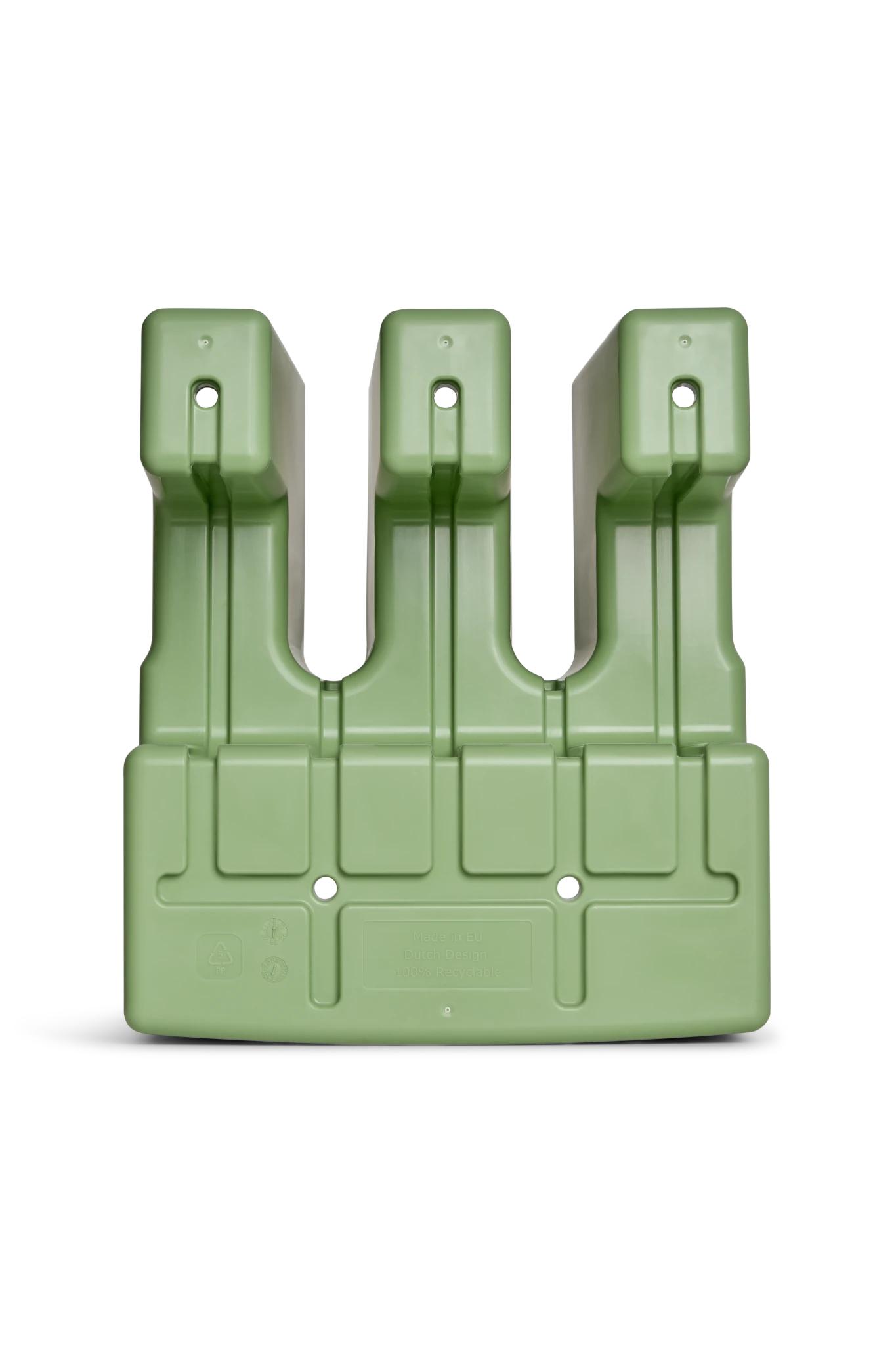 GreenUp Balkon Plantenbakken - Olijfgroen - Set van 2 Stuks - plantenbak voor een groen balkon Vercony