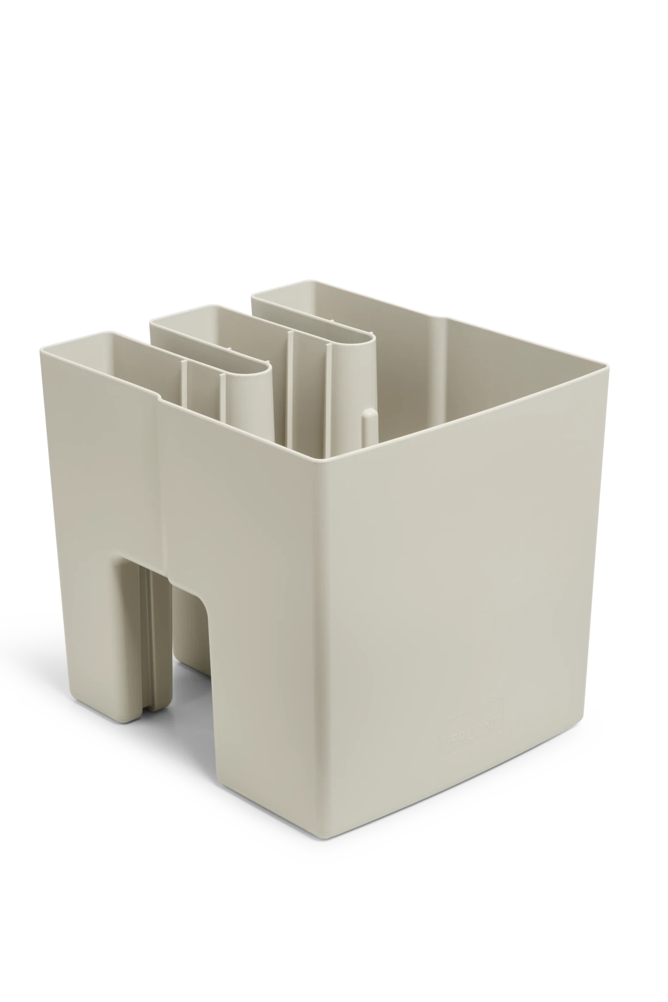 GreenUp Balkon Plantenbakken - Zijdegrijs - Set van 2 Stuks - plantenbak voor een groen balkon Vercony