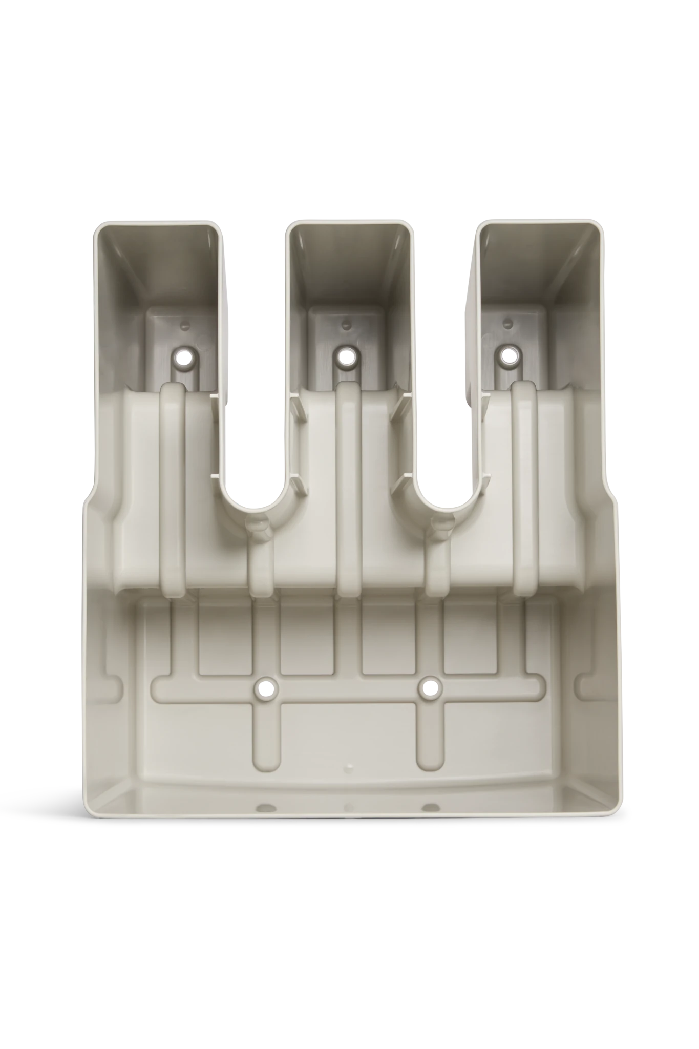GreenUp Jardinières de balcon - Gris soie - Lot de 2 pièces - Jardinière pour un balcon vert Vercony