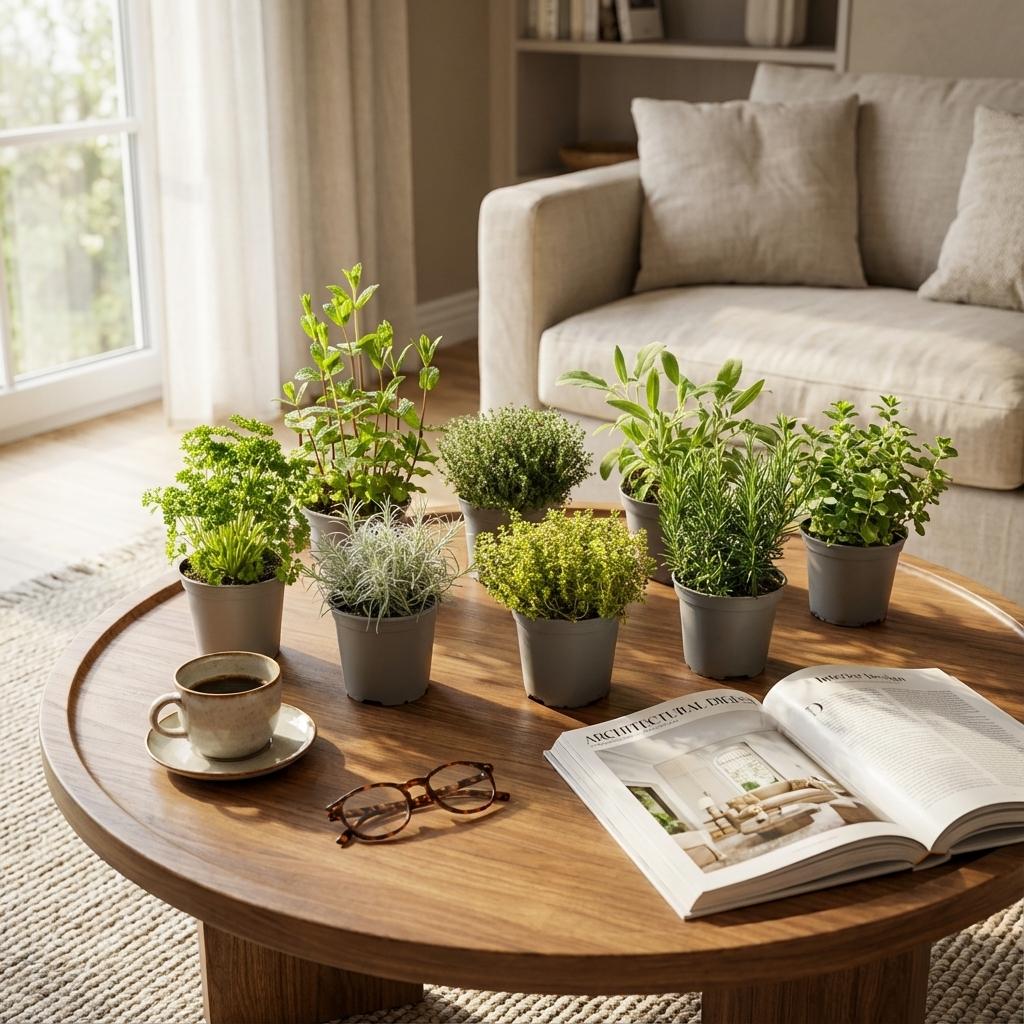 Italiaanse kruidenmix voor balkon – Vers & eetbaar, 4 soorten (8 stuks) - Jardinière pour un balcon vert Vercony