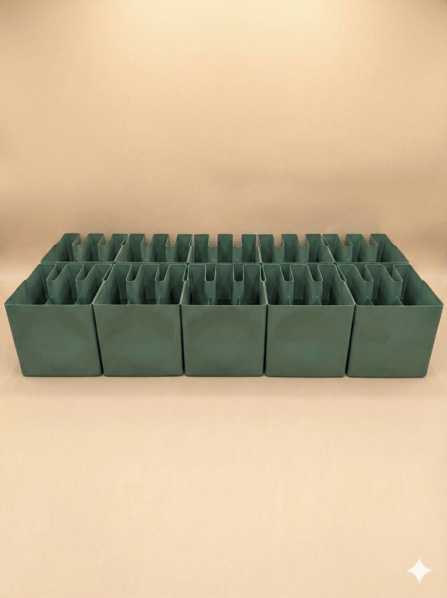 Vercony GreenUp Balkon Plantenbak - Olijfgroen - 9 - Pack - Vercony