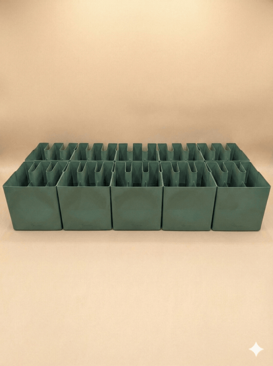 Vercony GreenUp Balkon Plantenbak - Olijfgroen - 9 - Pack - Vercony