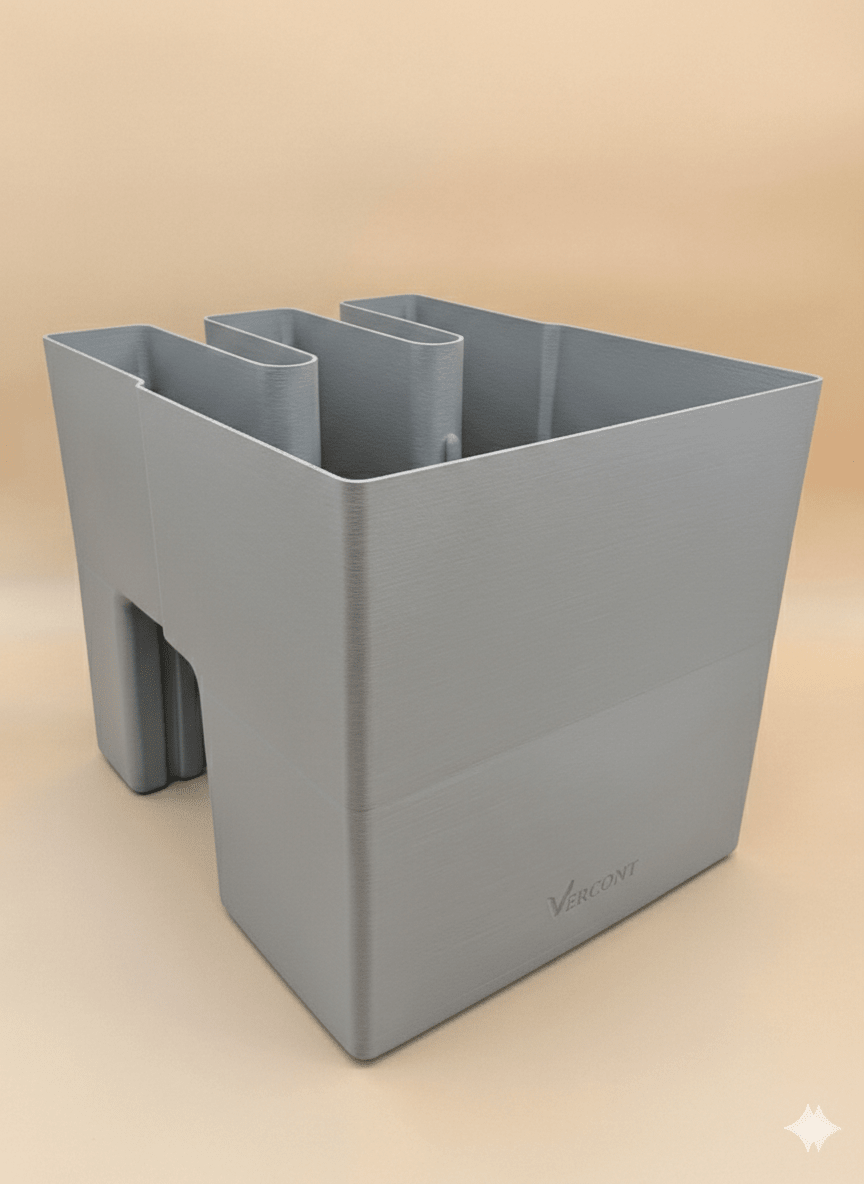 Vercony GreenUp Balkon Plantenbak - Zijdegrijs - Vercony